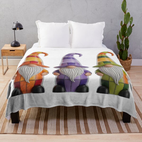Item preview, Three Fun Halloween Gnomes designed and sold by Sublime Studio graphics.