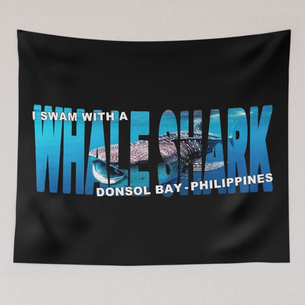Item preview, I Swam With A WHALE SHARK Donsol Bay Philippines designed and sold by Adam Gormley.