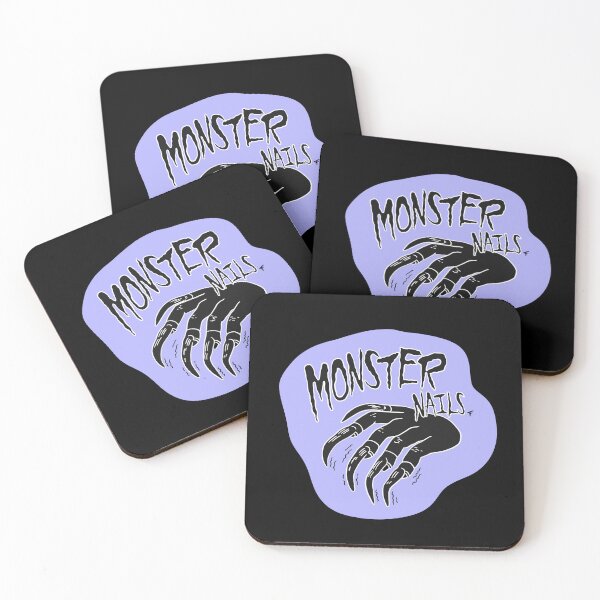 Item preview, Monster Nails - Purple Background  designed and sold by The Abysmall.