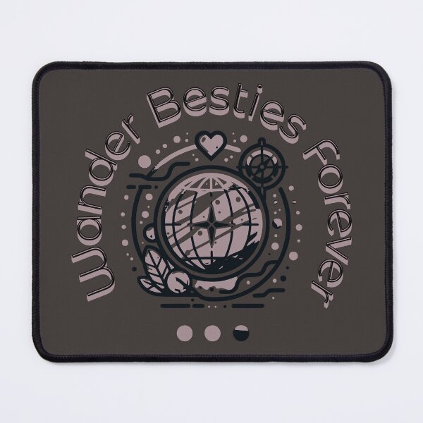 Item preview, Wander Besties Forever — Travel Buddy Matching Shirt designed and sold by PIXelayDesigns.