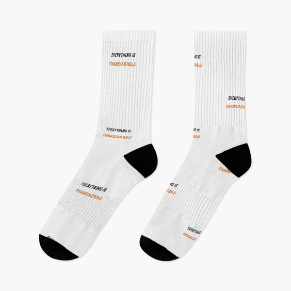 Item preview, Everything is figureoutable  designed and sold by Echo Aesthetics.