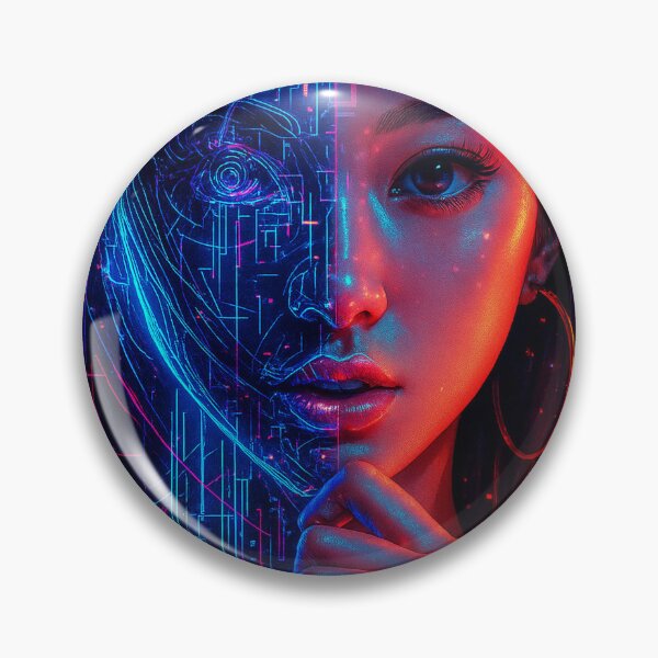 Item preview, Cyberpunk Portrait Fusion designed and sold by kiwiartyfarty.