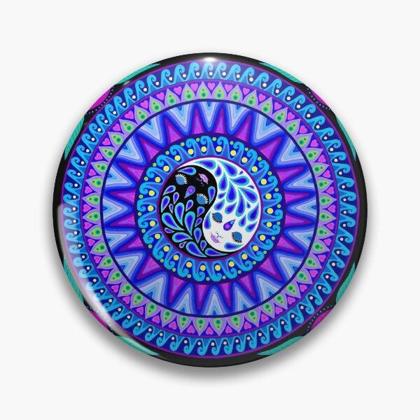Artikelvorschau, YinYang Harmonie Mandala entworfen und verkauft von Soozie Wray.