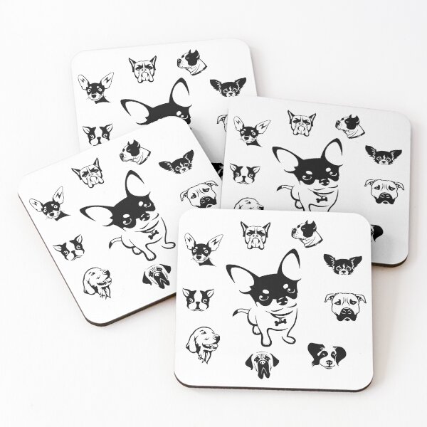 Item preview, Black and White Dog designed and sold by PMSNshop.