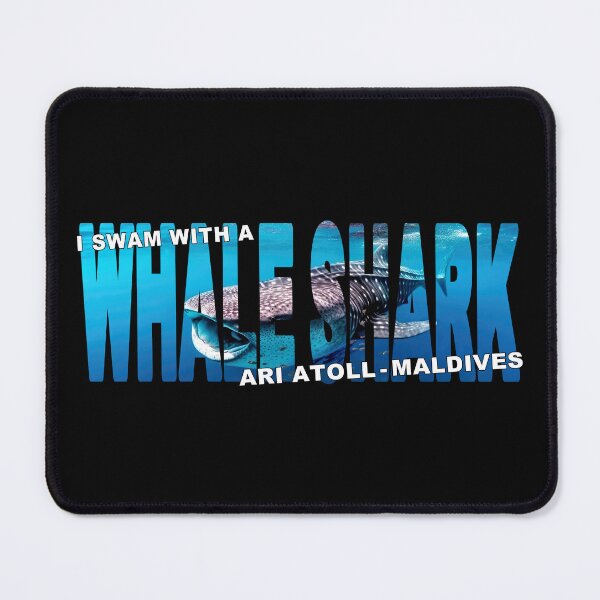 Item preview, I Swam With A WHALE SHARK Ari Atoll Maldives designed and sold by Adam Gormley.