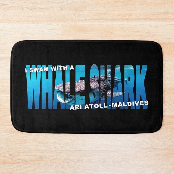 Item preview, I Swam With A WHALE SHARK Ari Atoll Maldives designed and sold by Adam Gormley.