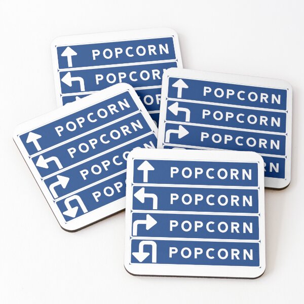 Item preview, All roads lead to popcorn! designed and sold by ALF2023.