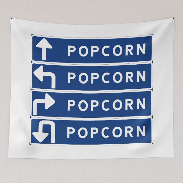Item preview, All roads lead to popcorn! designed and sold by ALF2023.