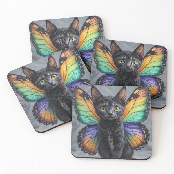 Item preview, Sweet Butterfly Kitten designed and sold by RebelRulez.