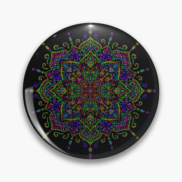 Item preview, Lacey Rainbow Mandala designed and sold by Soozie Wray.