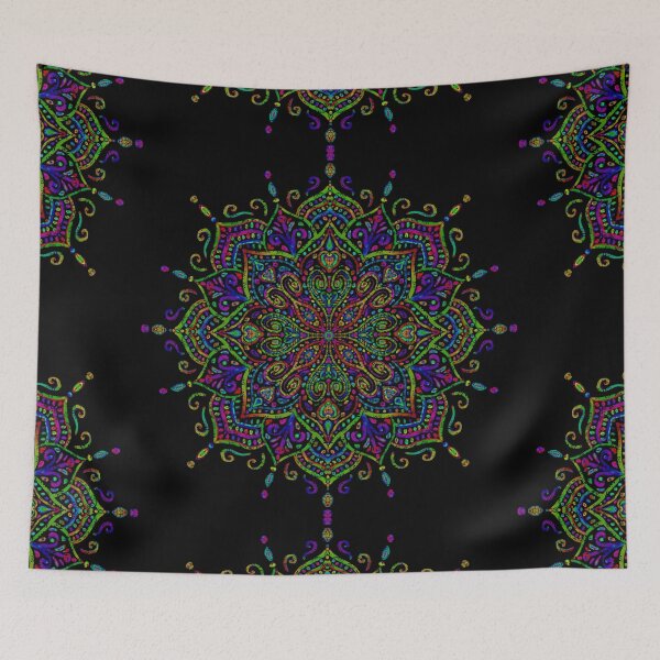 Item preview, Lacey Rainbow Mandala designed and sold by Soozie Wray.