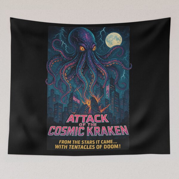 Item preview, Cosmic Kraken Urban Attack designed and sold by JonelleTshirts.