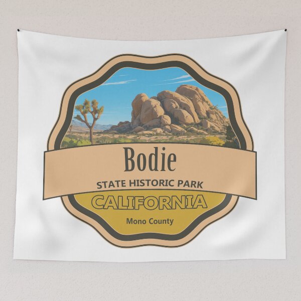 Item preview, Bodie State Historic Park, Mono County, California designed and sold by Wanderful-roads.