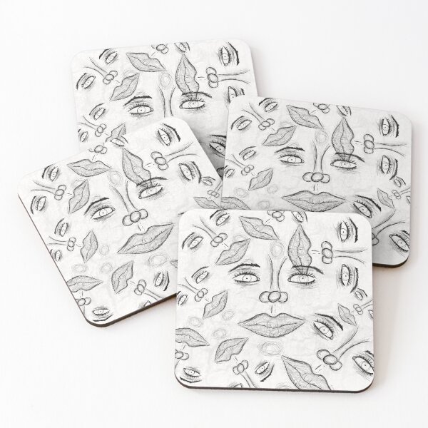Item preview, Erie face design pattern designed and sold by The shop of everything.