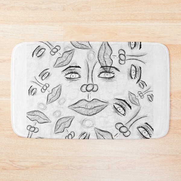 Item preview, Erie face design pattern designed and sold by The shop of everything.