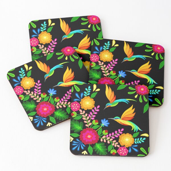 Item preview, Mexican birds and flowers designed and sold by Soozie Wray.
