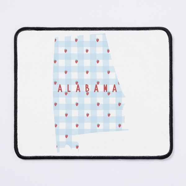 Item preview, Alabama Strawberry Gingham designed and sold by lea-lani.