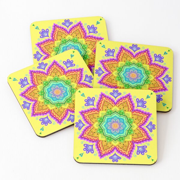 Item preview, Rainbow Mandala designed and sold by Soozie Wray.