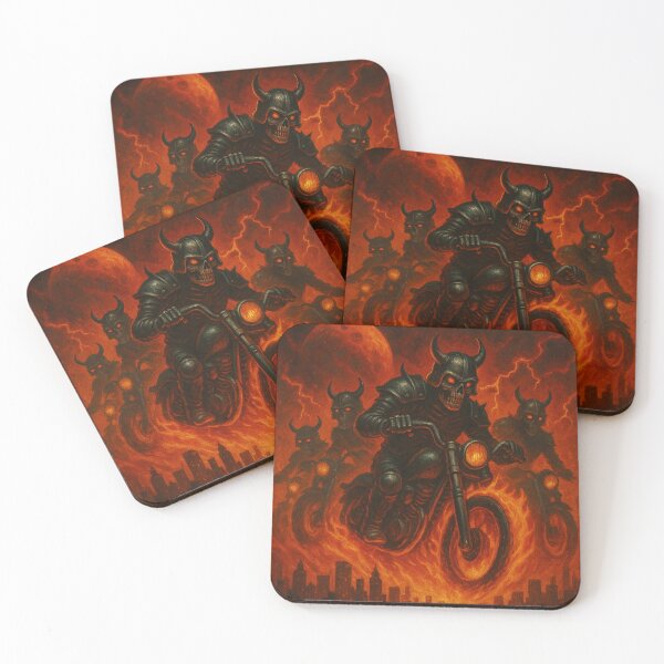 Item preview, Hell Riders Apocalyptic Mars, Poster designed and sold by JonelleTshirts.