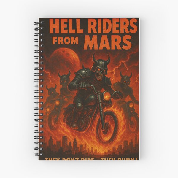 Item preview, Hell Riders Apocalyptic Mars, Poster designed and sold by JonelleTshirts.