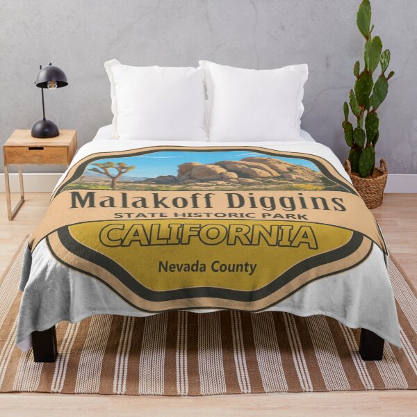 Item preview, Malakoff Diggins State Historic Park, Nevada County, California designed and sold by Wanderful-roads.
