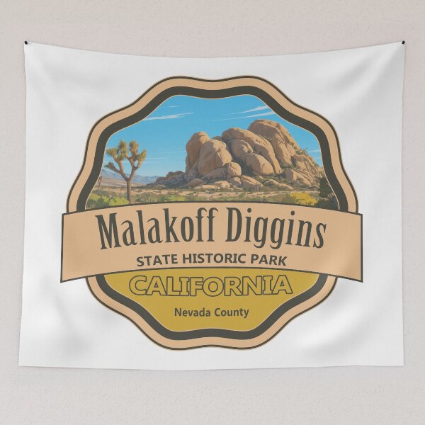 Item preview, Malakoff Diggins State Historic Park, Nevada County, California designed and sold by Wanderful-roads.