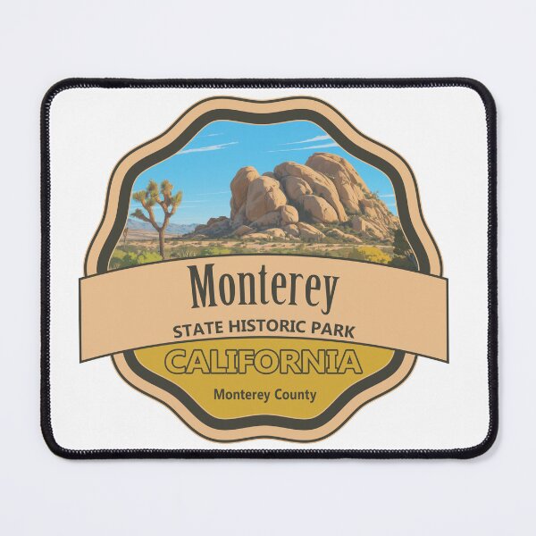 Item preview, Monterey State Historic Park, Monterey County, California designed and sold by Wanderful-roads.