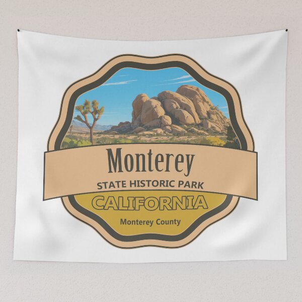 Item preview, Monterey State Historic Park, Monterey County, California designed and sold by Wanderful-roads.