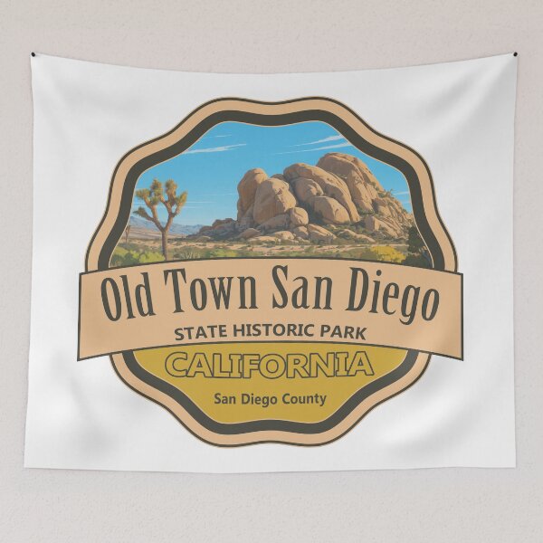 Item preview, Old Town San Diego State Historic Park, San Diego County, California designed and sold by Wanderful-roads.