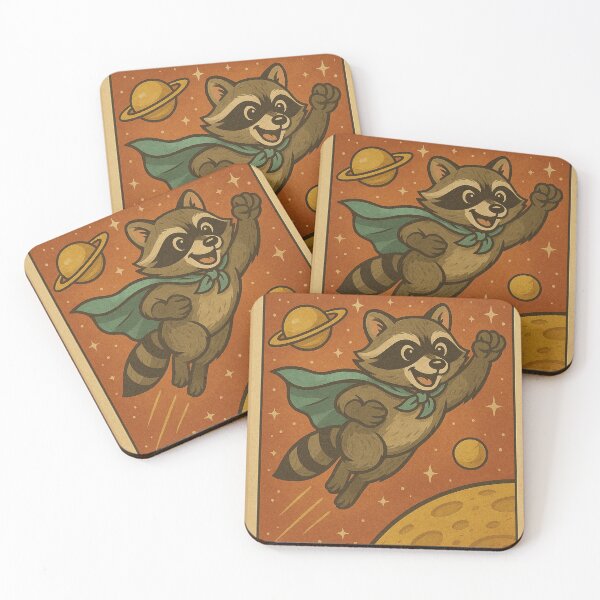 Item preview, Raccoon, the best superhero designed and sold by Mauswohn.