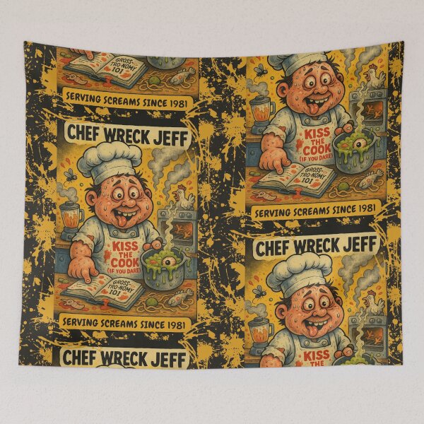 Item preview, Chef Wreck Jeff – Trash Kidz Culinary Chaos Tee designed and sold by Tookiester.