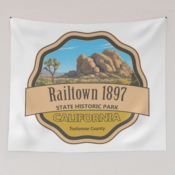 Item preview, Railtown 1897 State Historic Park, Tuolumne County, California designed and sold by Wanderful-roads.