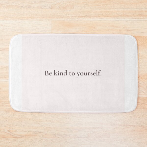 Item preview, Be kind to yourself – soft healing quote for self compassion designed and sold by KWkindwaves.