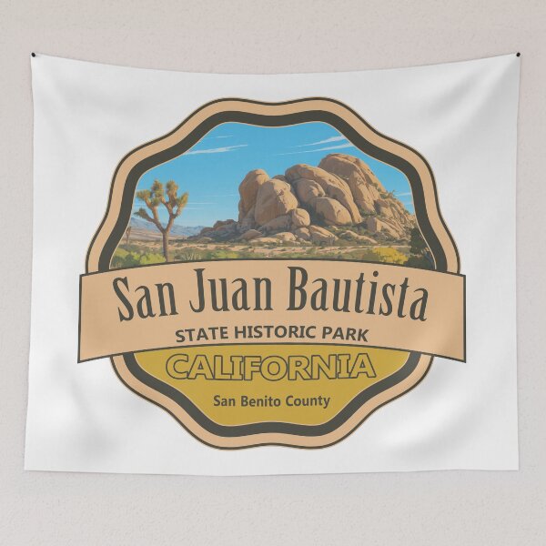 Item preview, San Juan Bautista State Historic Park, San Benito County, California designed and sold by Wanderful-roads.