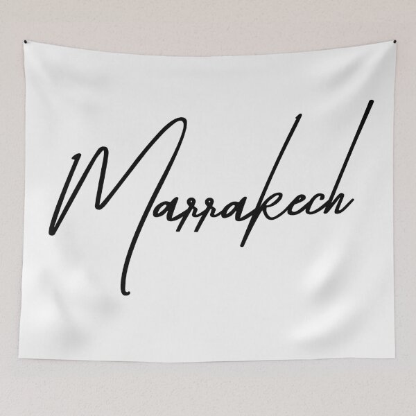 Item preview, Marrakesh Inspired Urban Travel Quote designed and sold by ReggieDior.