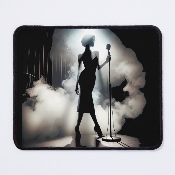 Item preview, Sultry Jazz Singer Spotlight designed and sold by TeeTown Treasure.