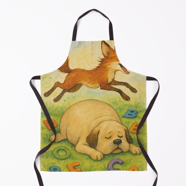 Item preview, the quick brown fox jumps over the lazy dog, pangram  designed and sold by Mauswohn.