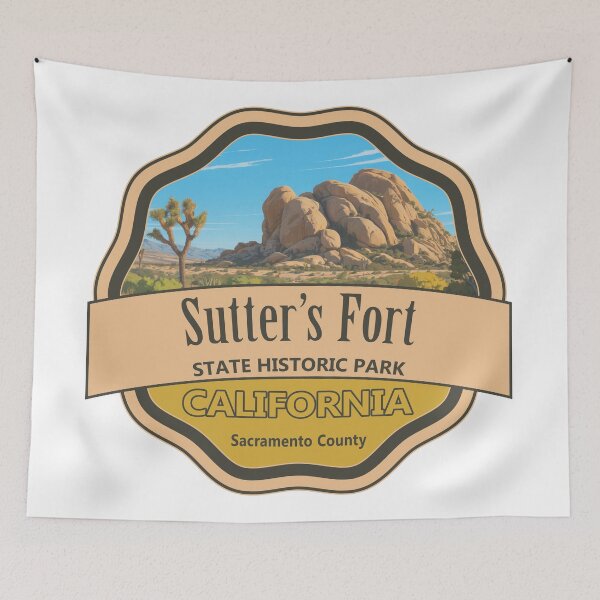 Item preview, Sutter's Fort State Historic Park, Sacramento County, California designed and sold by Wanderful-roads.
