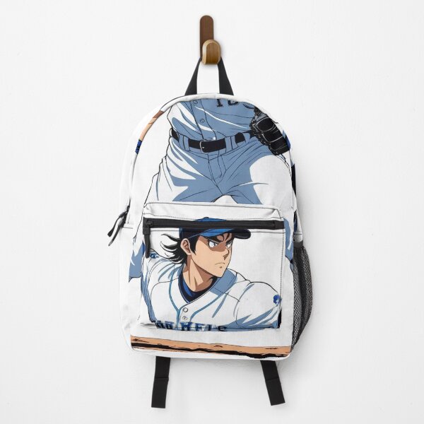 Item preview, Japanese Anime Baseball Pitcher Blue Jersey designed and sold by Koko Doko.