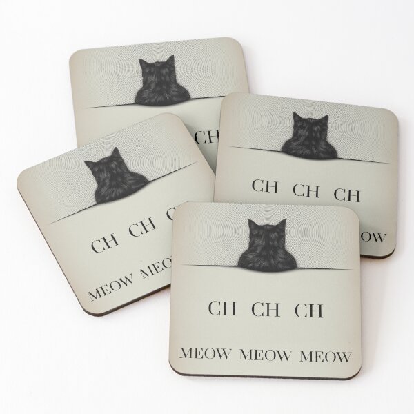Item preview, Funny Cat Design – Ch Ch Ch Meow Meow Meow designed and sold by WykroMerch.