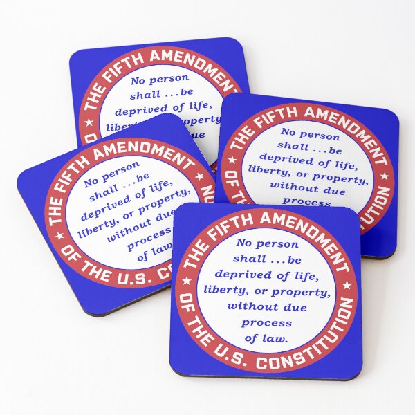 Item preview, The Fifth Amendment - U.S. Constitution designed and sold by travelwitheric.