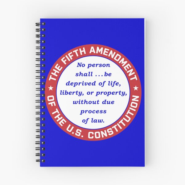 Item preview, The Fifth Amendment - U.S. Constitution designed and sold by travelwitheric.
