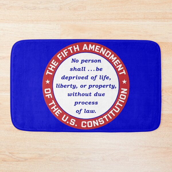 Item preview, The Fifth Amendment - U.S. Constitution designed and sold by travelwitheric.
