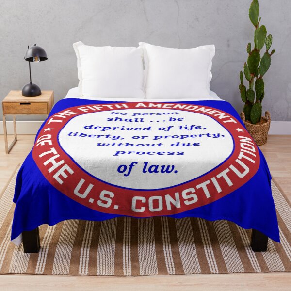 Item preview, The Fifth Amendment - U.S. Constitution designed and sold by travelwitheric.