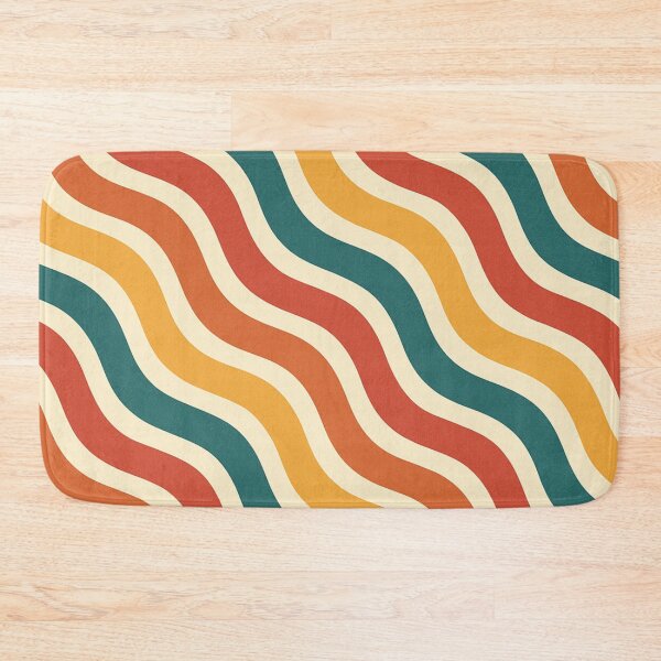 Item preview, retro curved line pattern design tshirt designed and sold by anandsiva2703.