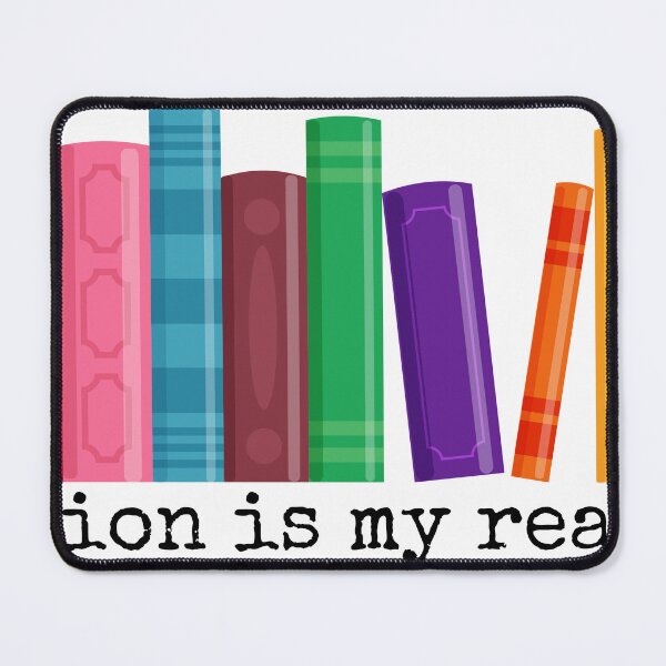 Item preview, "Fiction Is My Reality" Book Lover designed and sold by holaitssher.