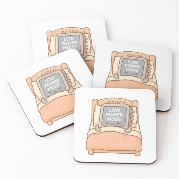 Item preview, Low Power Mode – Kawaii Microcontroller in Bed designed and sold by OhmMadeDesigns.