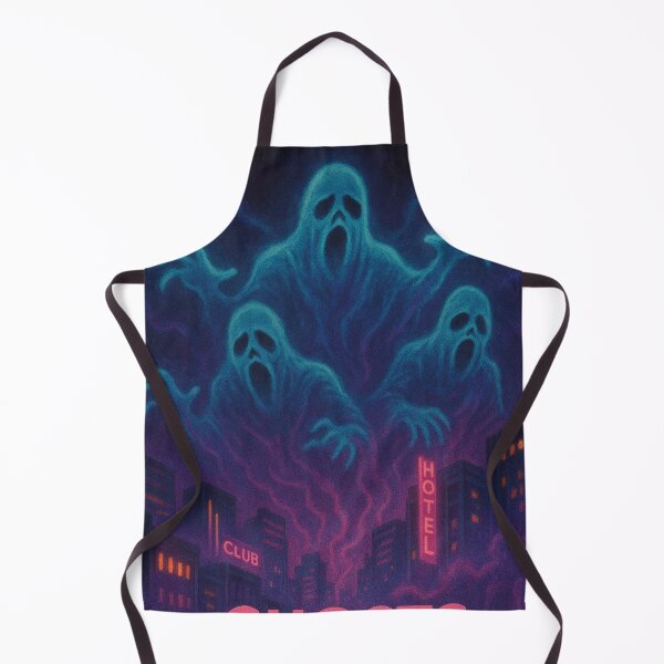 Item preview, Neon Fog Cyberspace Ghosts. Poster. designed and sold by JonelleTshirts.