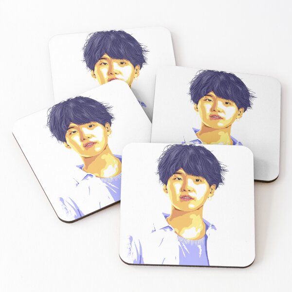 Item preview, Suga of BTS [Original Artwork] - Posters & cards designed and sold by Chimmyxkookies.