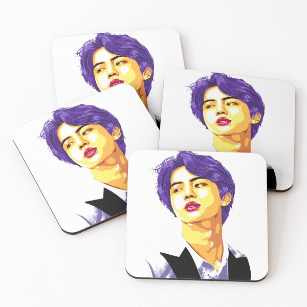Item preview, Jin of BTS [Original Artwork] - Posters & cards designed and sold by Chimmyxkookies.